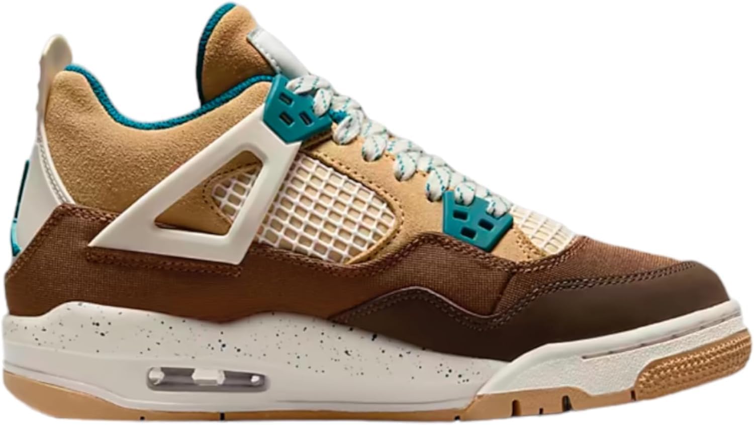Мужские кроссовки Nike Jordan 4 Retro, размер, бирюзовый — фото 2