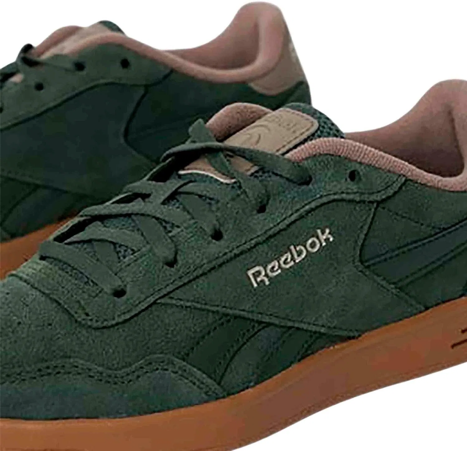 Кроссовки мужские Reebok Workout Low, цвет Gritgreen Flint Grey Grittygrey — фото 4