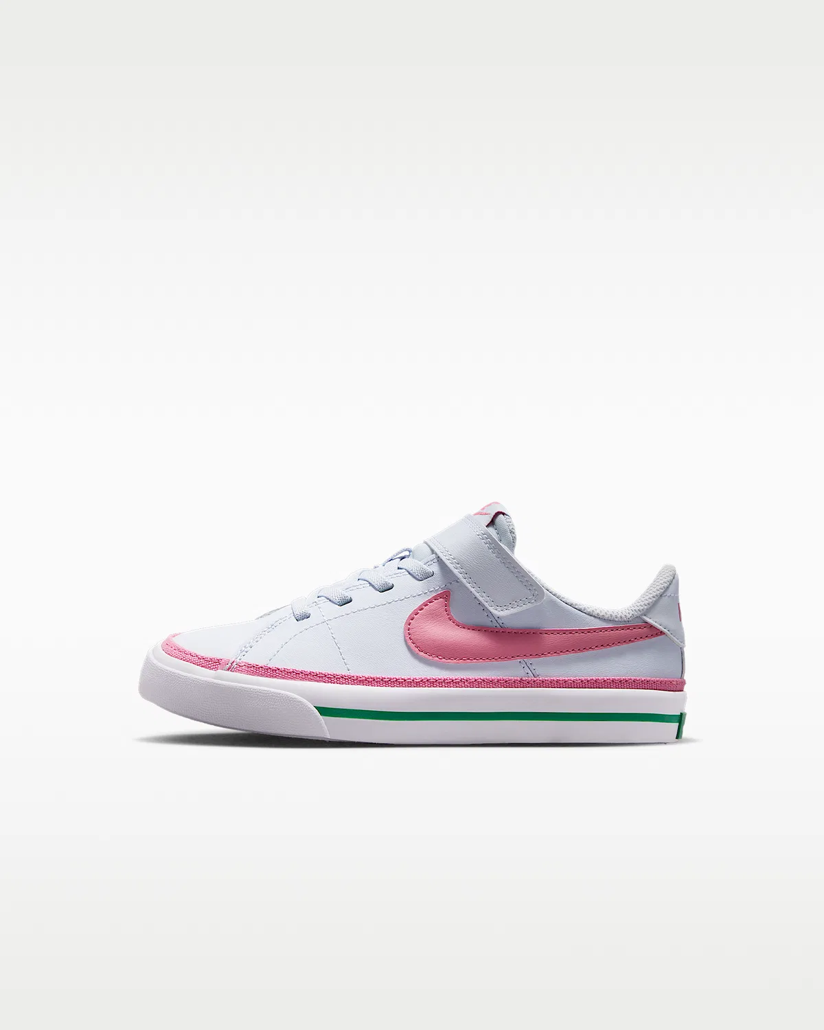 Детские кроссовки Nike Court Legacy, Football Grey/White/Malachite/Peony