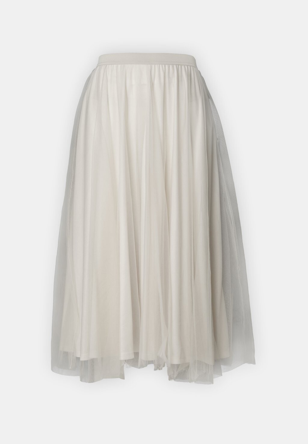 

Широкая юбка в сборку VITYL PLAIN MIDI SKIRT VILA, цвет Eggnog
