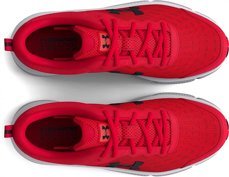 Мужские кроссовки Under Armour Charged Assert 10, красный/черный — фото 4