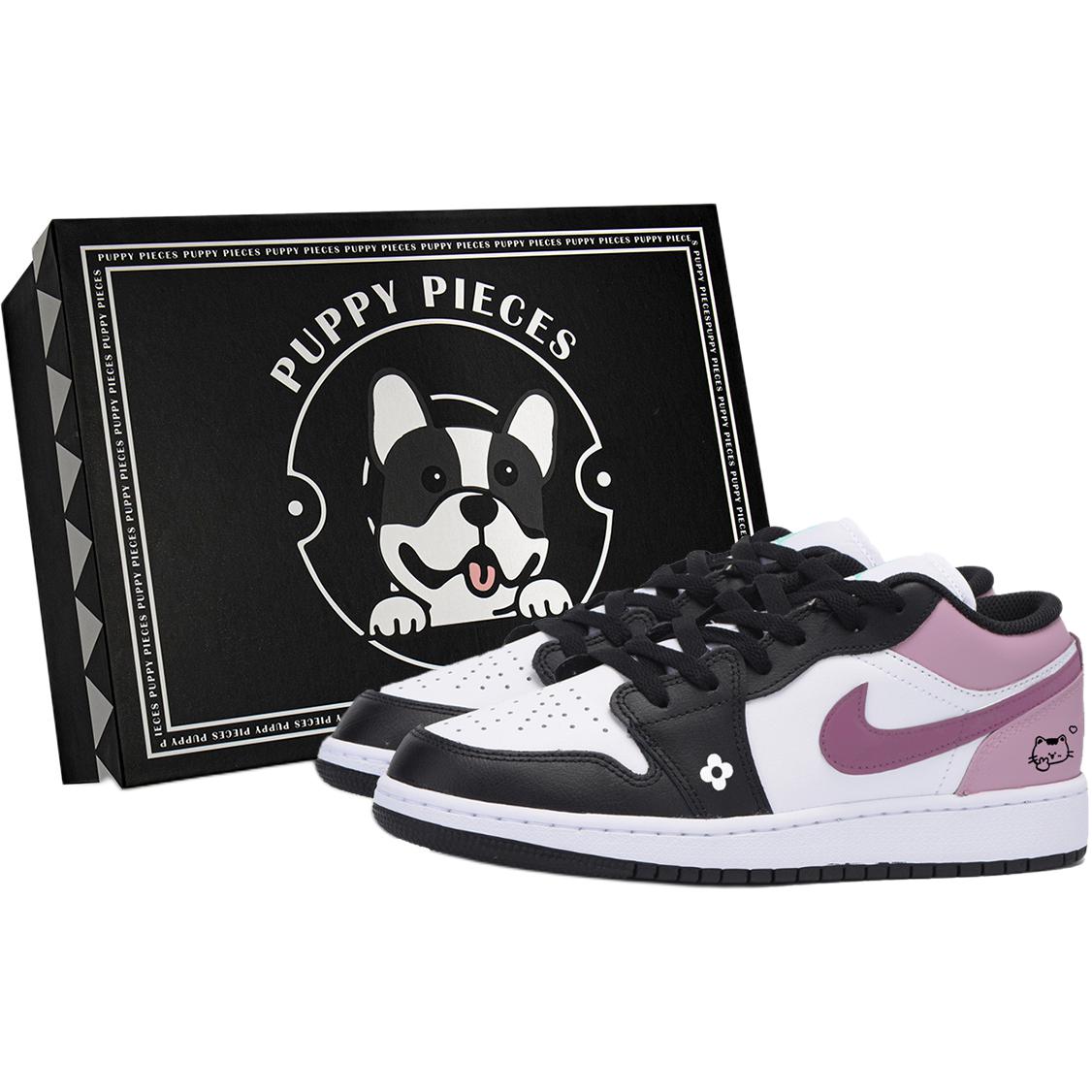 

Баскетбольные кроссовки Air 1 LOW Top для детей и подростков Jordan, белый