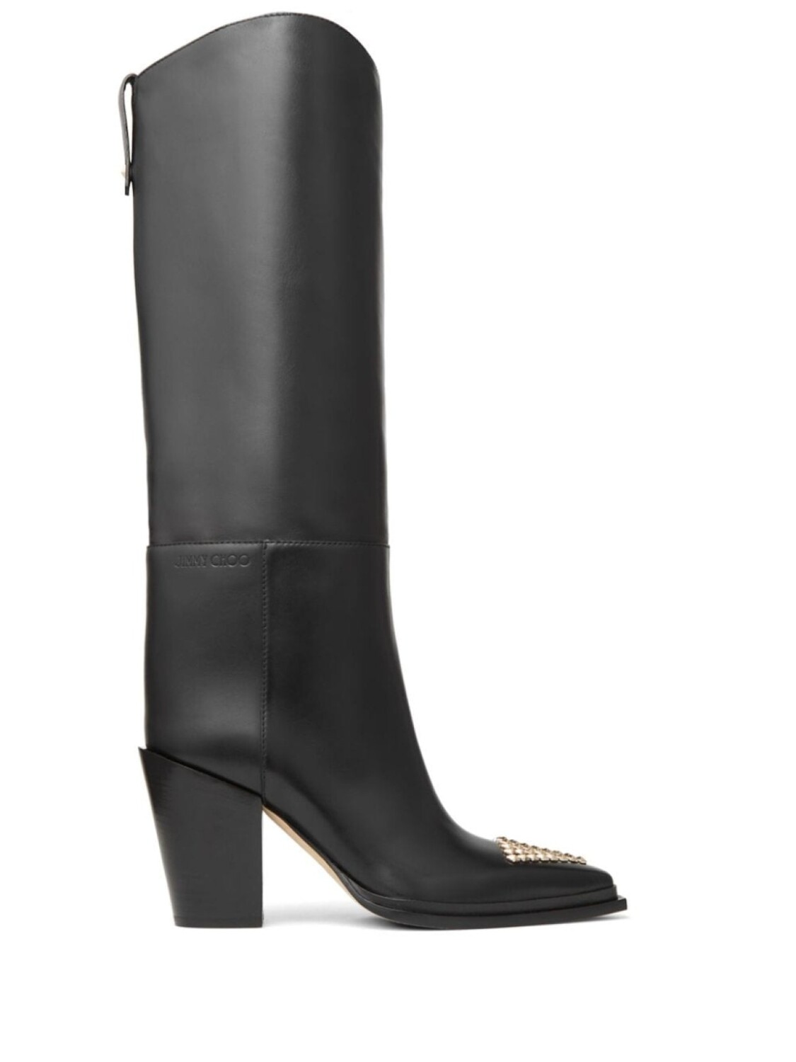 

Jimmy Choo сапоги Cece 80 с заклепками, черный