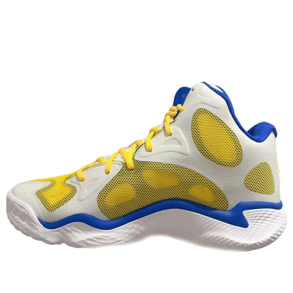 

Кроссовки spawn flotro basketball shoes 'white yellow blue' Under Armour, белый