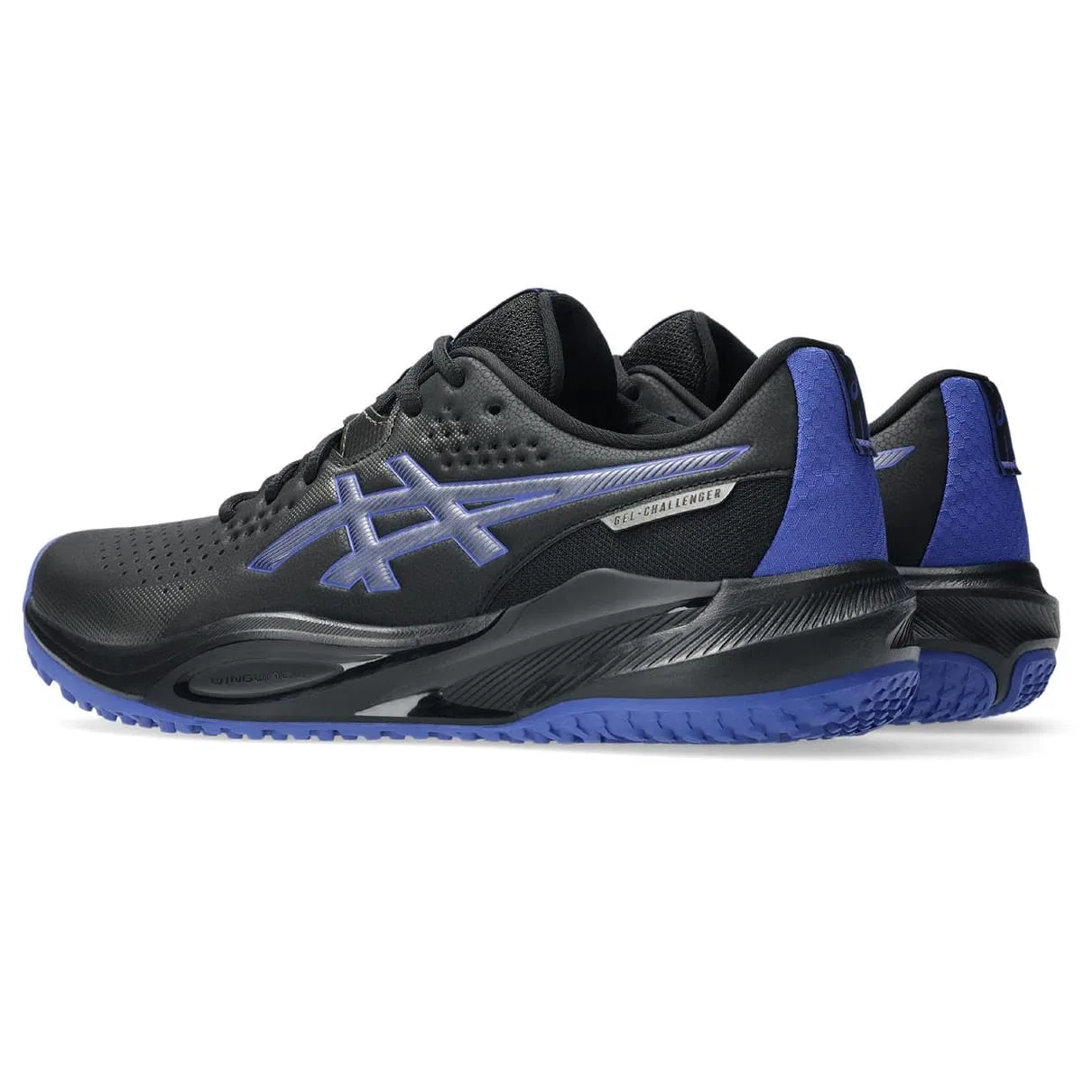 Теннисные кроссовки «GEL-CHALLENGER 15 OC» от ASICS, 001 (Black/Dark Cobal — фото 2