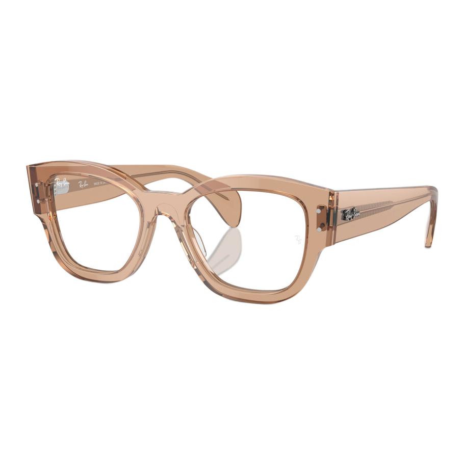 

RayBan Ацетатная квадратная оправа для очков унисекс светло-коричневая/светлая умбра, Light Brown/Light Umber