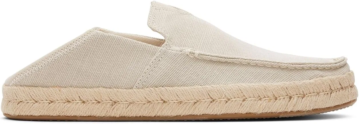 Лоферы из парусины и замши TOMS, Fog Heritage Canvas Suede — фото 2