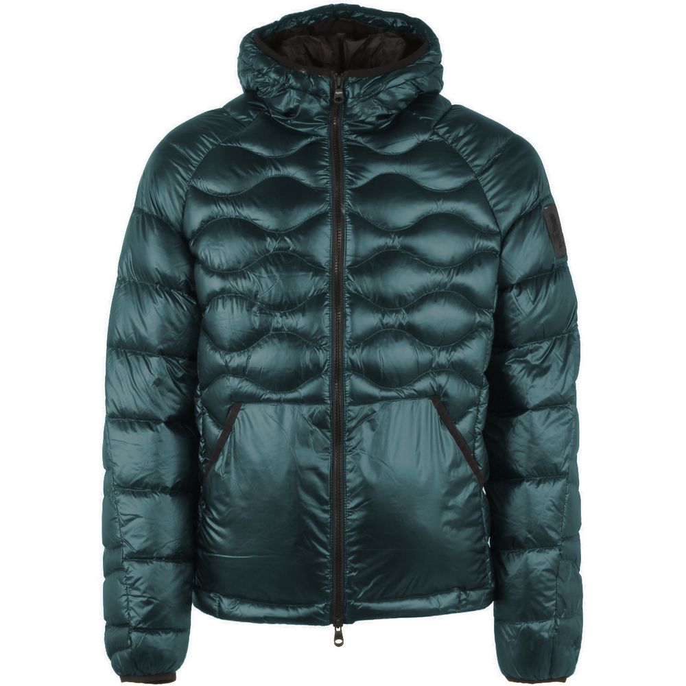 

Зеленая нейлоновая мужская куртка Refrigiwear