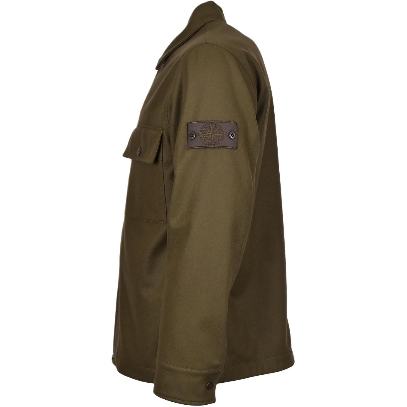 Куртка мужская оливково-зеленый Stone Island — фото 3