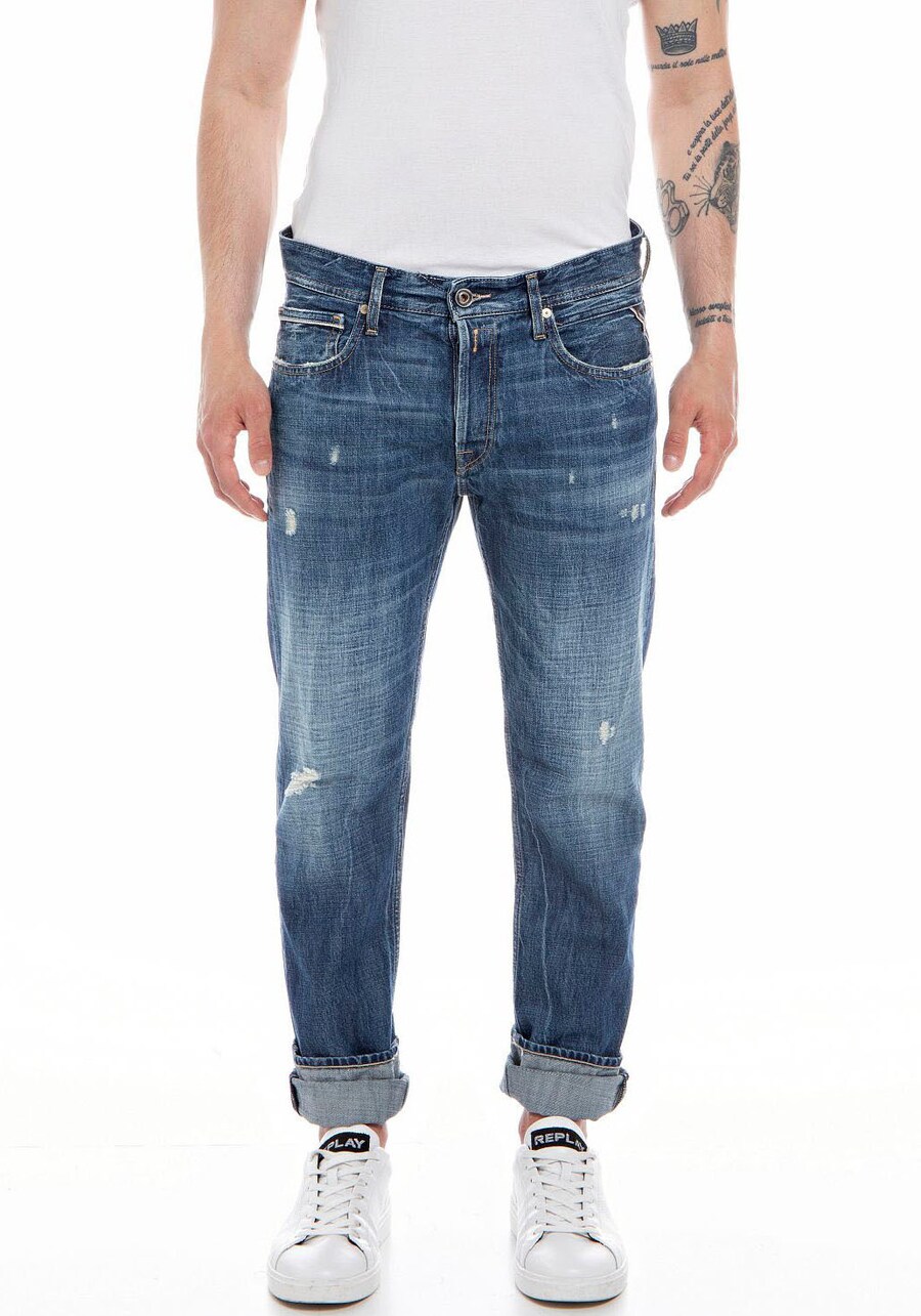 

Джинсы REPLAY Regular Jeans, цвет blue/blue denim