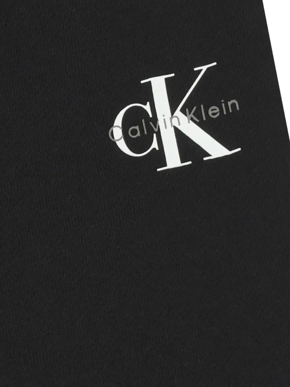 Шорты с графическим логотипом Calvin Klein Kids, черный — фото 3