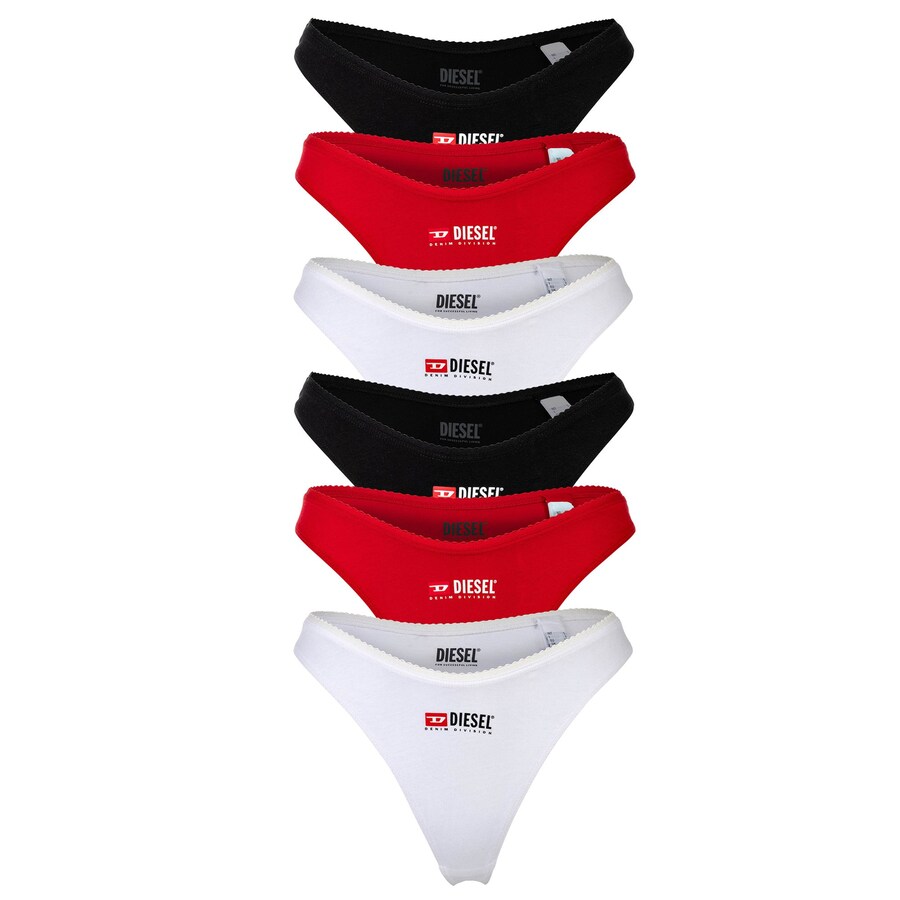 

Стринги DIESEL, цвет Red/Black/White