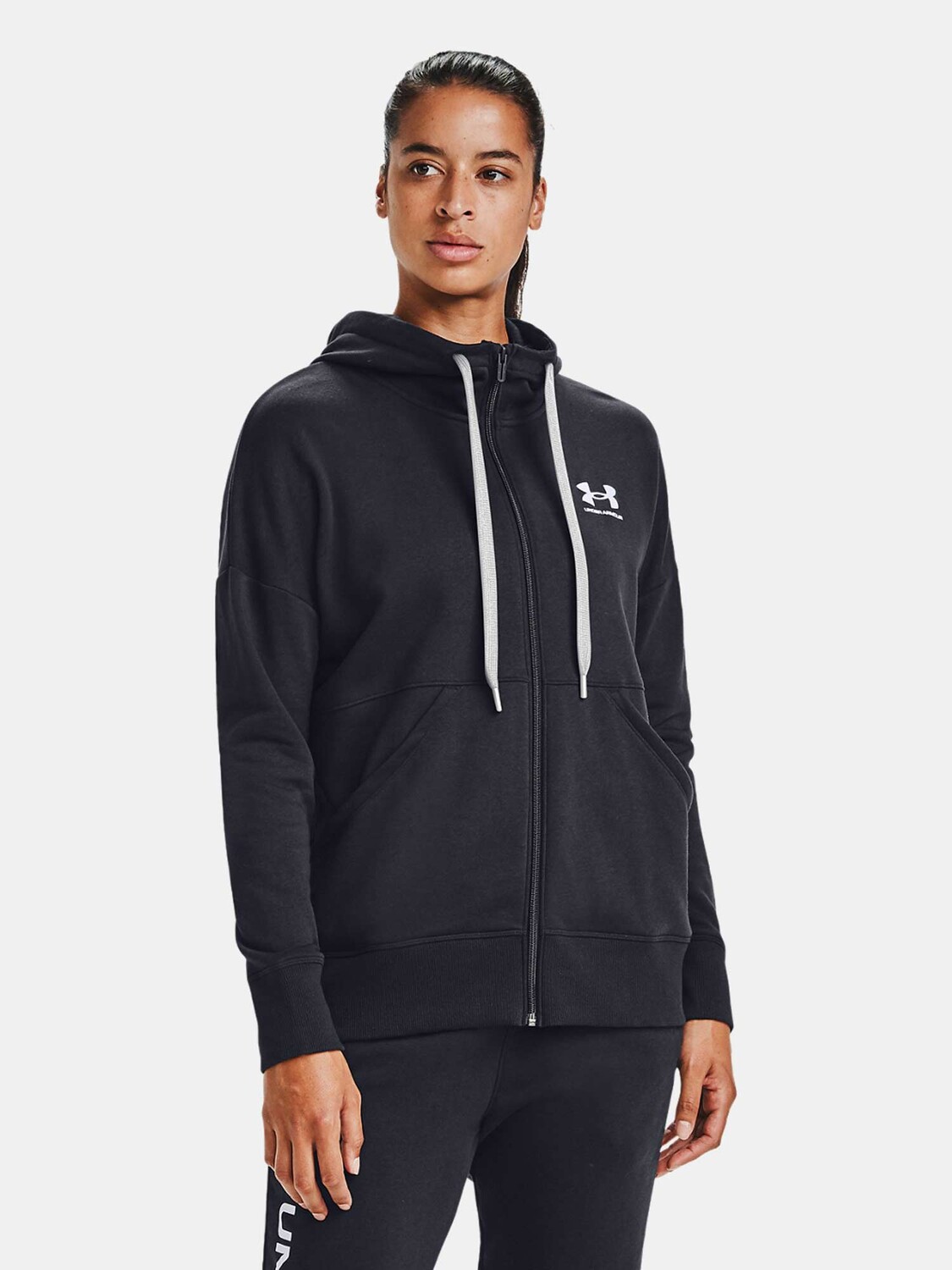 

Толстовка Under Armour Rival Fleece FZ, черный