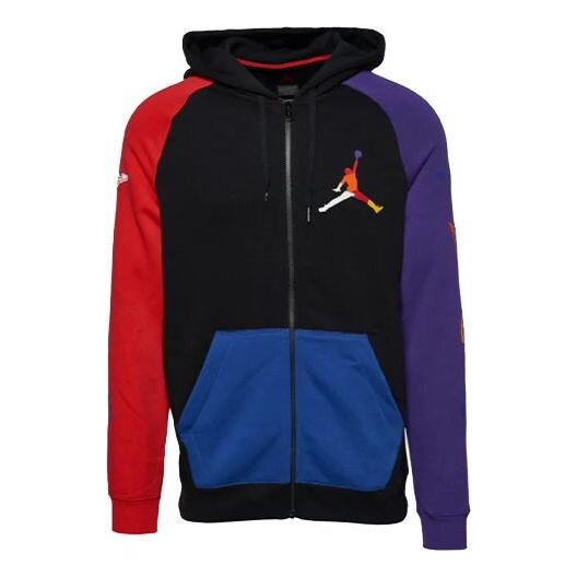 

Толстовка Men's Air Jordan Fleece Zipper Jacket Black, черный