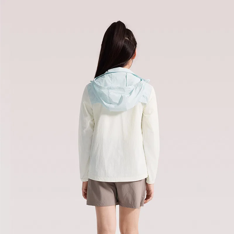 Детская ветровка THE NORTH FACE Qinshui Green Dune White — фото 4