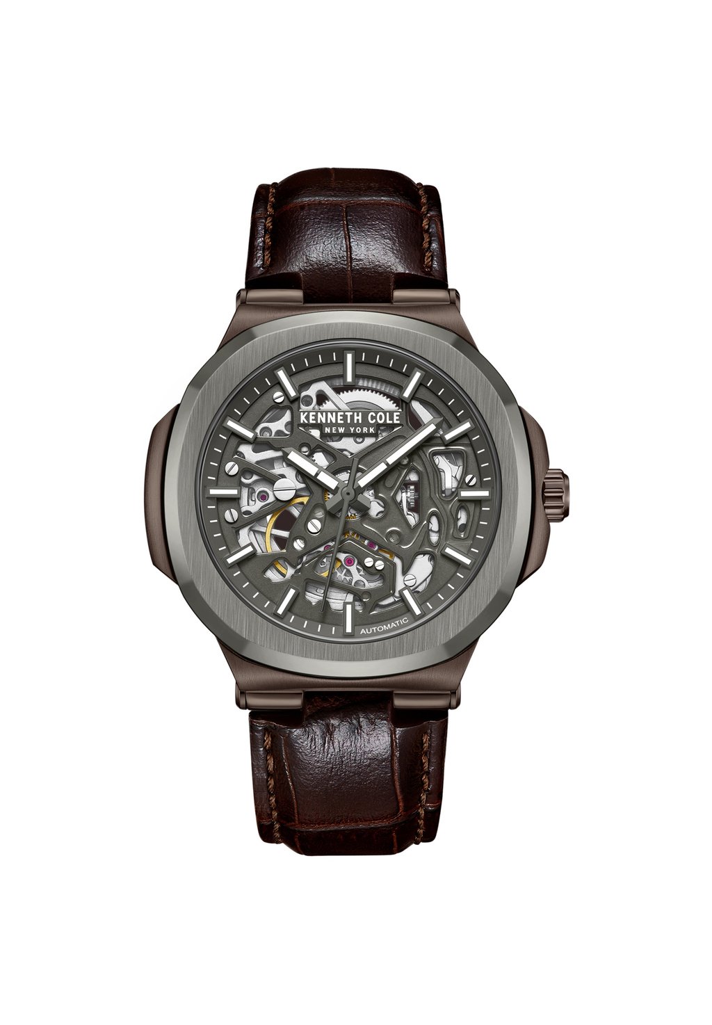 

Часы AUTOMATIC Kenneth Cole, цвет Gun Brown