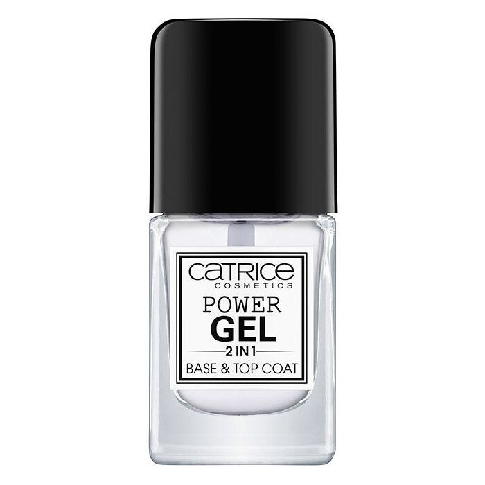 

Лак для ногтей Power Gel Base & Top Coat 2 en 1 Catrice, Transparente