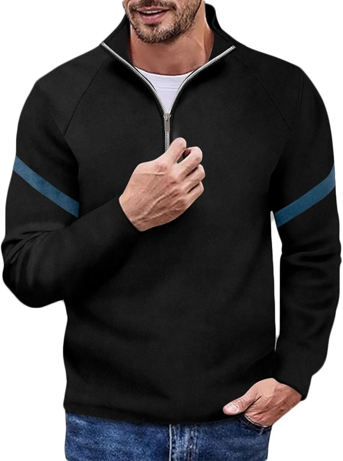

Polo Slim Fit футболка для мужчин 2024, Casual, Solid, Quarter Zip, Henley, Loose, Lightweight Muscularfit