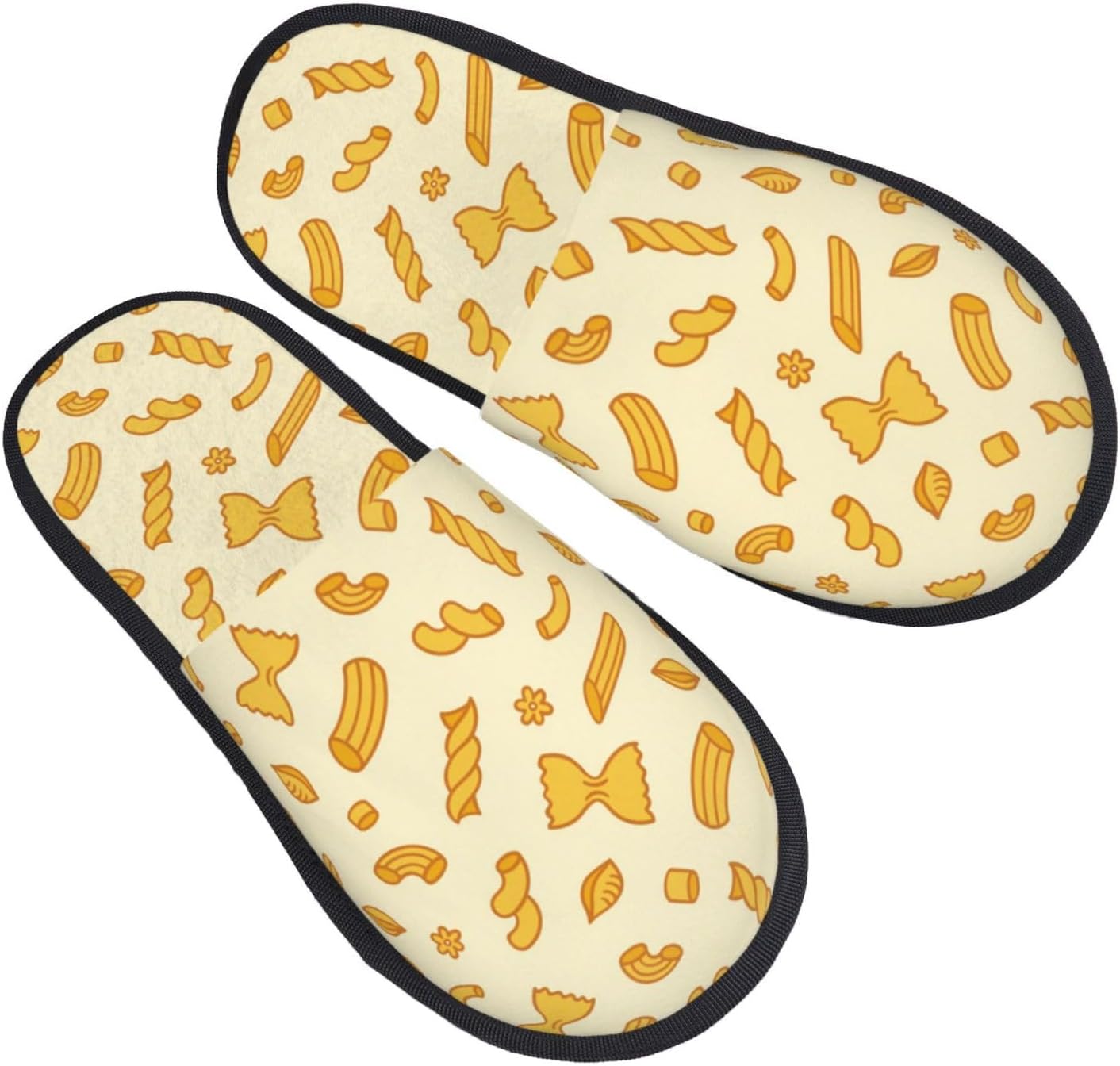 

Тапочки для дома из хлопка с узором Tjama Ramen Noodle Soup, для мужчин и женщин, теплые, мягкие, дышащие, с пушистым внутренним покрытием, черный