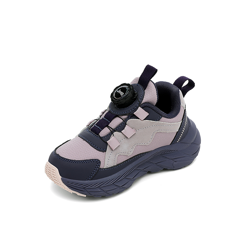 Кроссовки для баскетбола Running Collection Kids Jeep, lilac[leather upper-upgraded] — фото 4