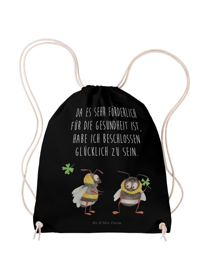 

Спортивная сумка Mr. & Mrs. Panda, черный