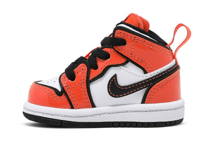 Кроссовки Air Jordan Air Jordan 1 Mid SE TD 'Turf Orange', оранжевый — фото 4