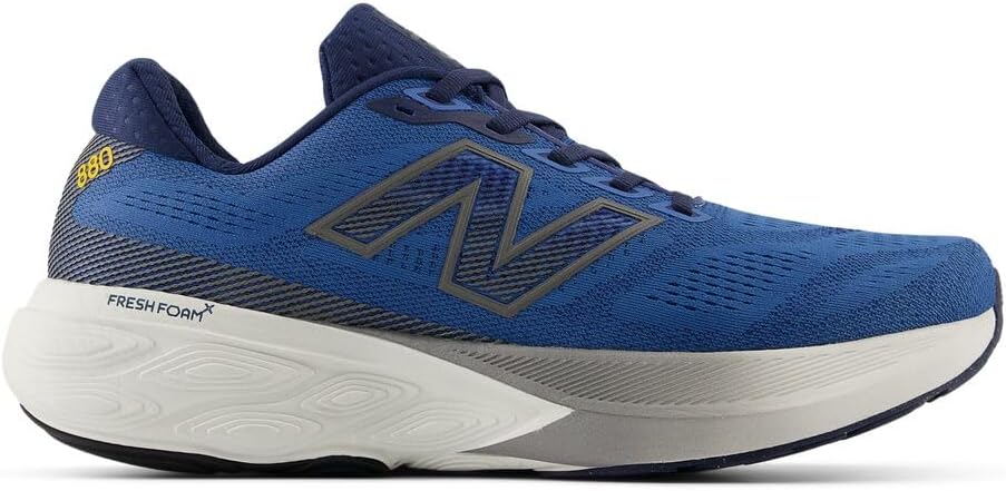 New Balance Мужские бутсы Fresh Foam X 880 V15, Sea Stone/Nb Navy/Marmalade — фото 2