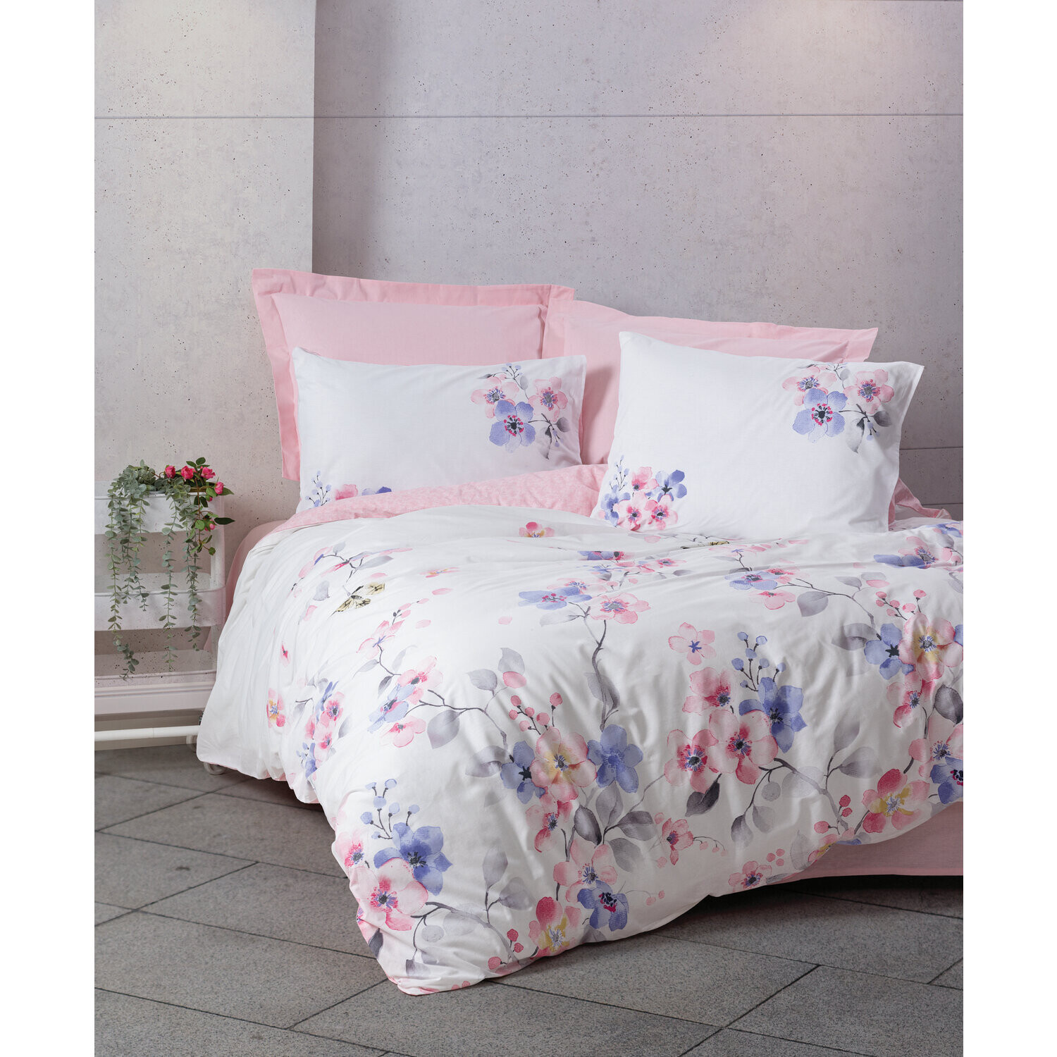 

Хлопковый Комплект постельного белья Jayda Pink
