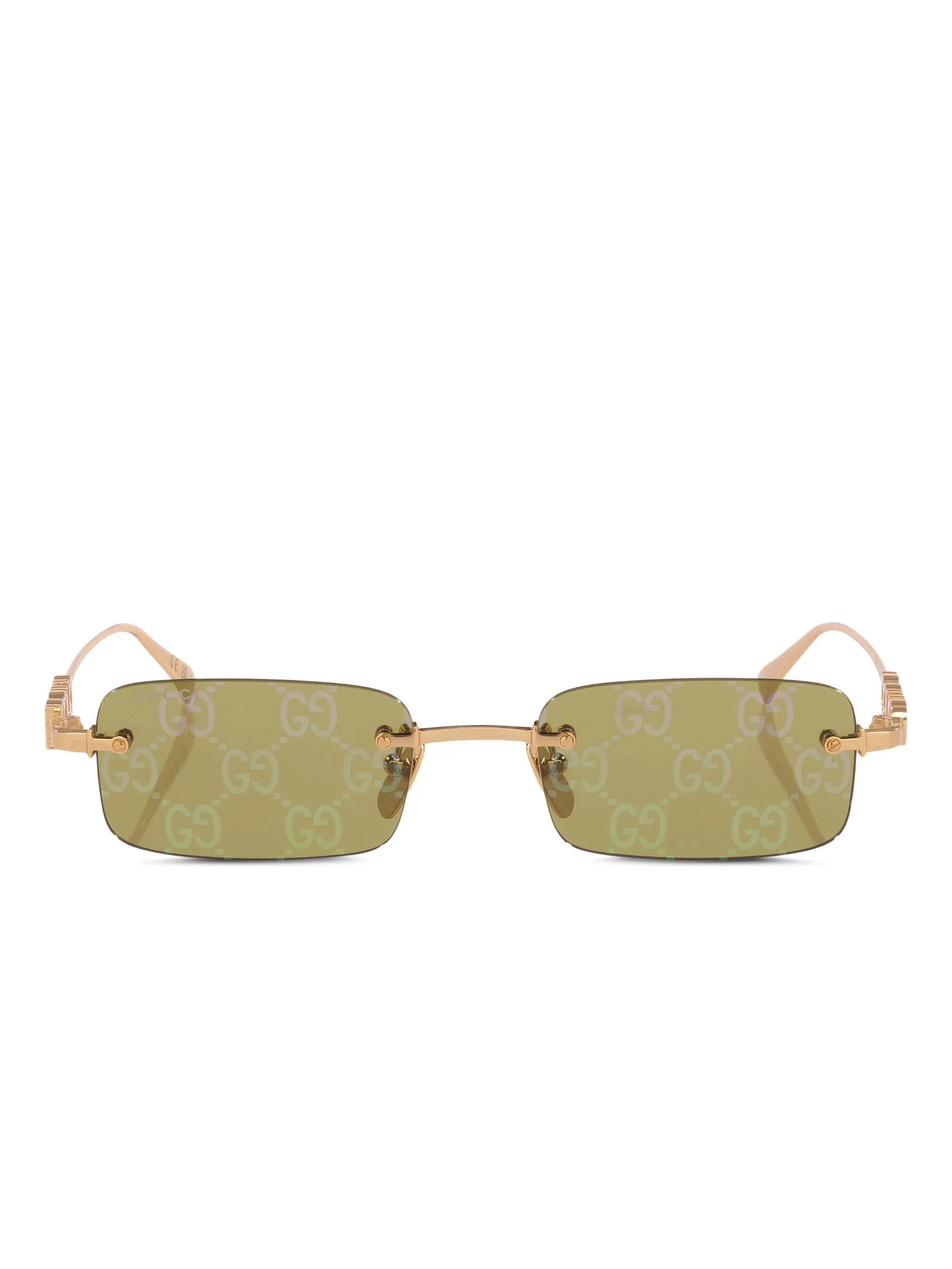 

Солнцезащитные очки с логотипом GG Gucci Eyewear, золотистый