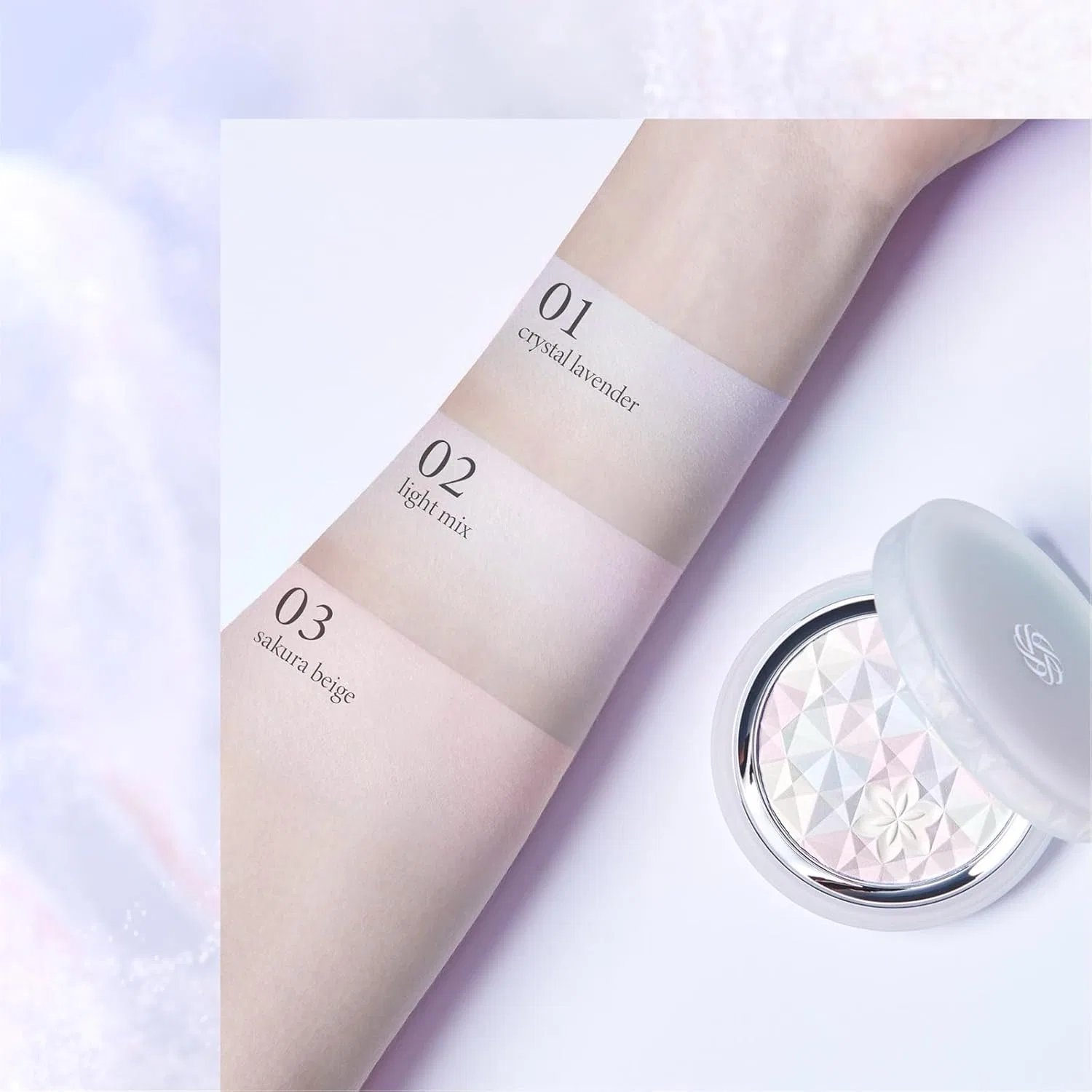 Пудра для лица AQ Aura Reflector Decorté, 10 г, оттенок 03 sakura beige — фото 3