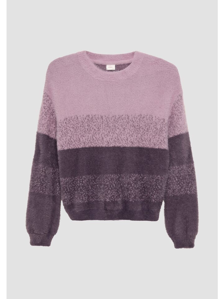 

Пуловер s.Oliver Strickpullover langarm, розовый