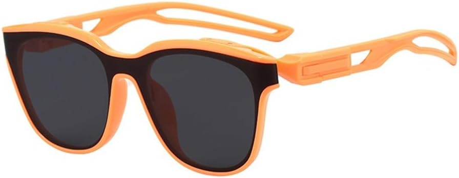 

Солнцезащитные очки без оправы для женщин и мужчин, с поликарбонатными линзами, защитой от солнца, повседневные, для вечеринок, с защитой от УФ-излучения UV400 VFDHN, C3