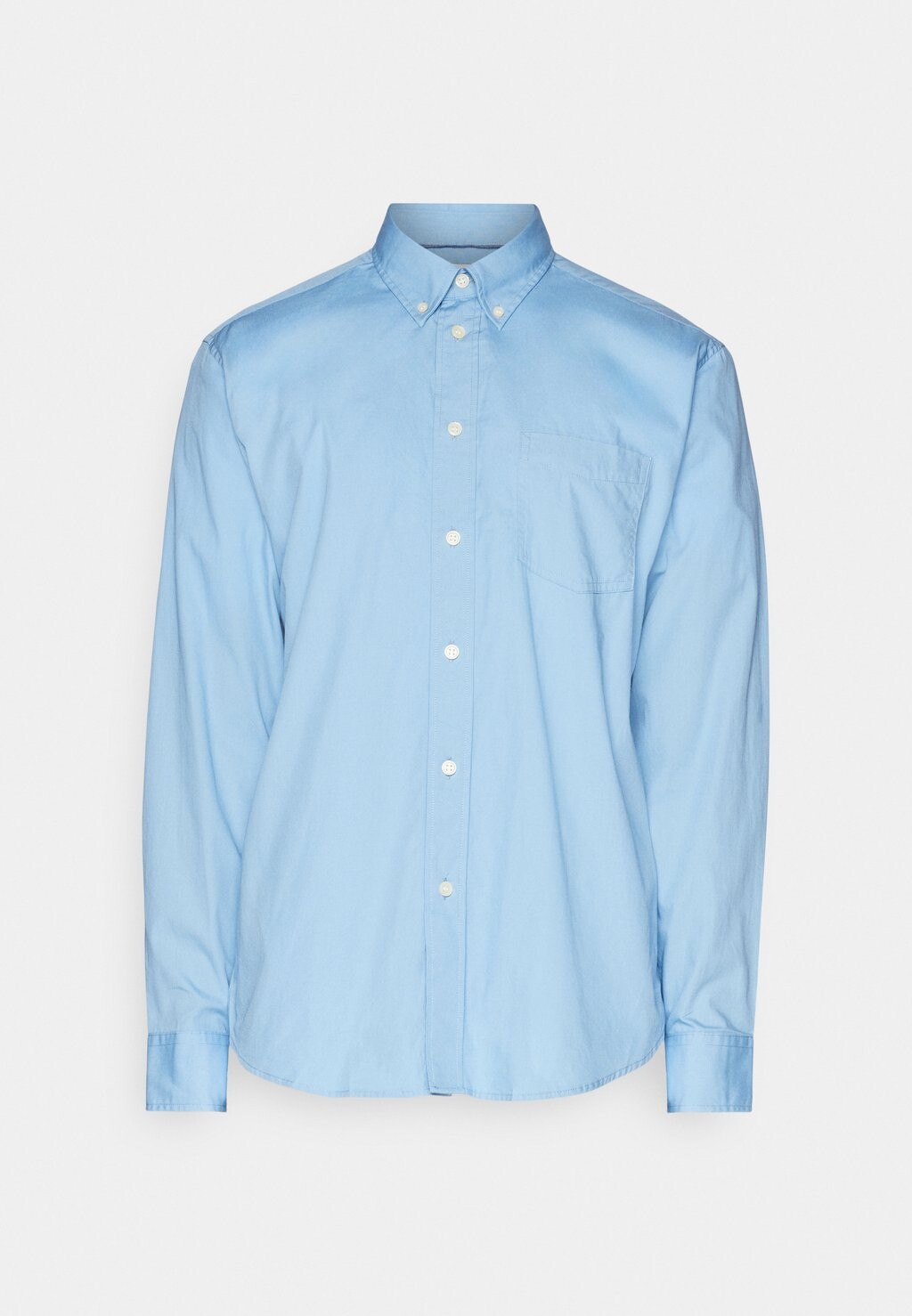 

Рубашка Solid Shirt Slim Fit Esprit, светло-голубая