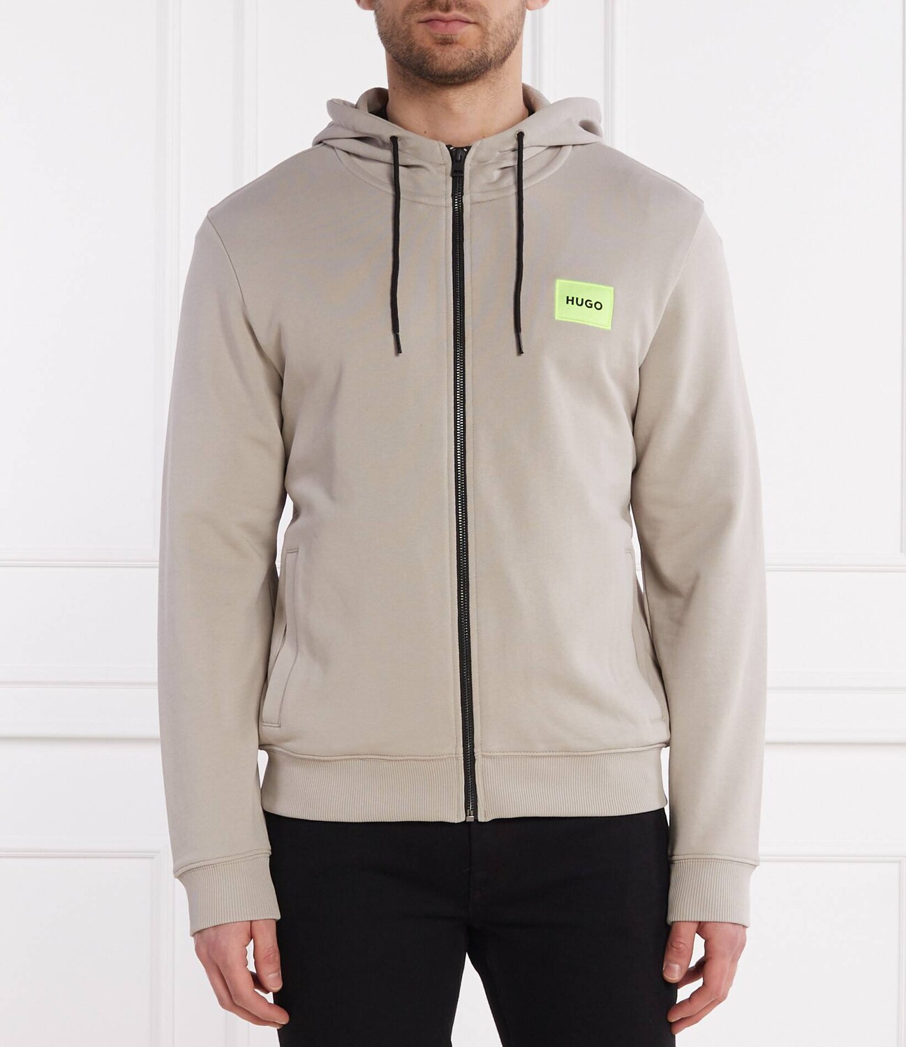 

Толстовка HUGO daple212 Regular Fit, бежевый
