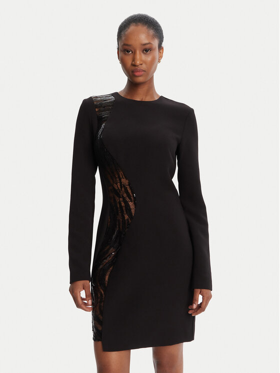 

Коктейльное платье regular fit 79PAO918 Just Cavalli, черный