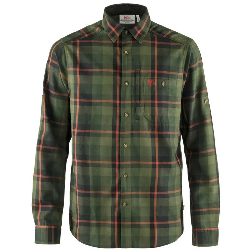 

Рубашка с длинным рукавом Fjällräven FjГ¤llglim, зеленый