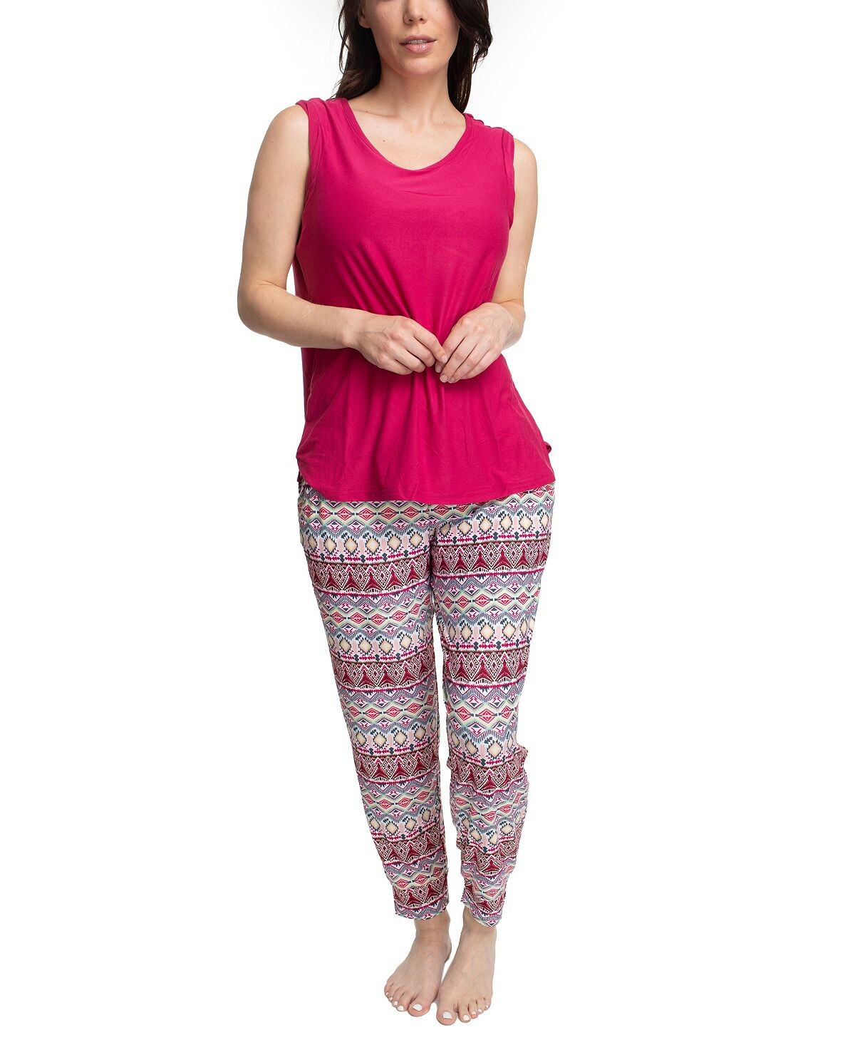 

Женский комплект для сна из 2 предметов Cloud Knit и джоггеров Muk Luks