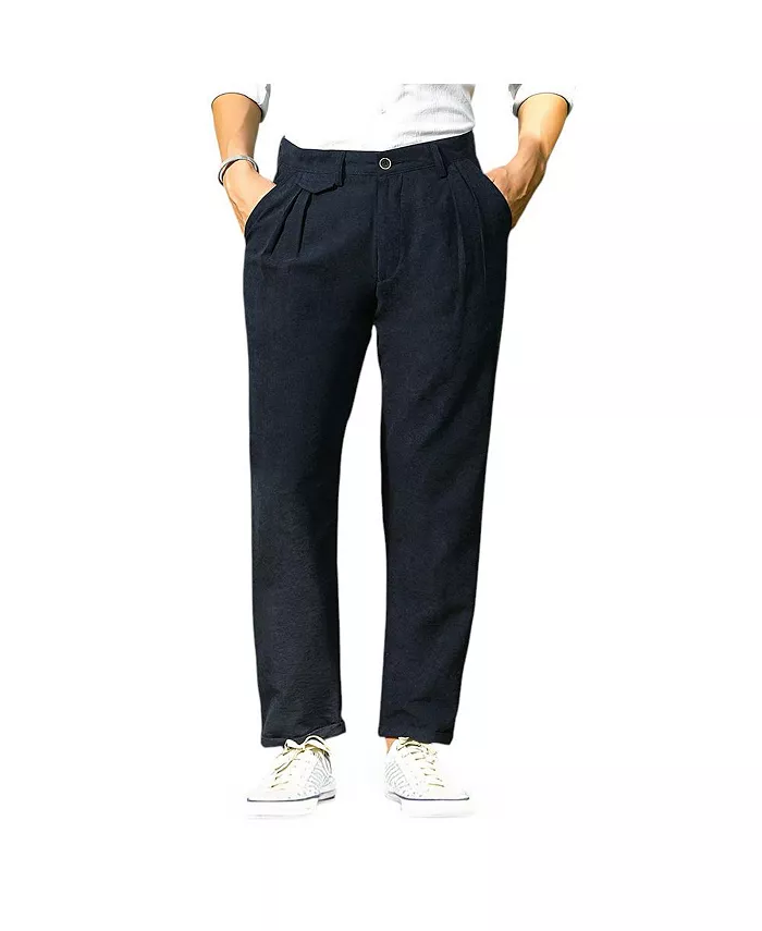 

Мужские брюки Prussian Blue Velvique классического кроя Campus Sutra, синий