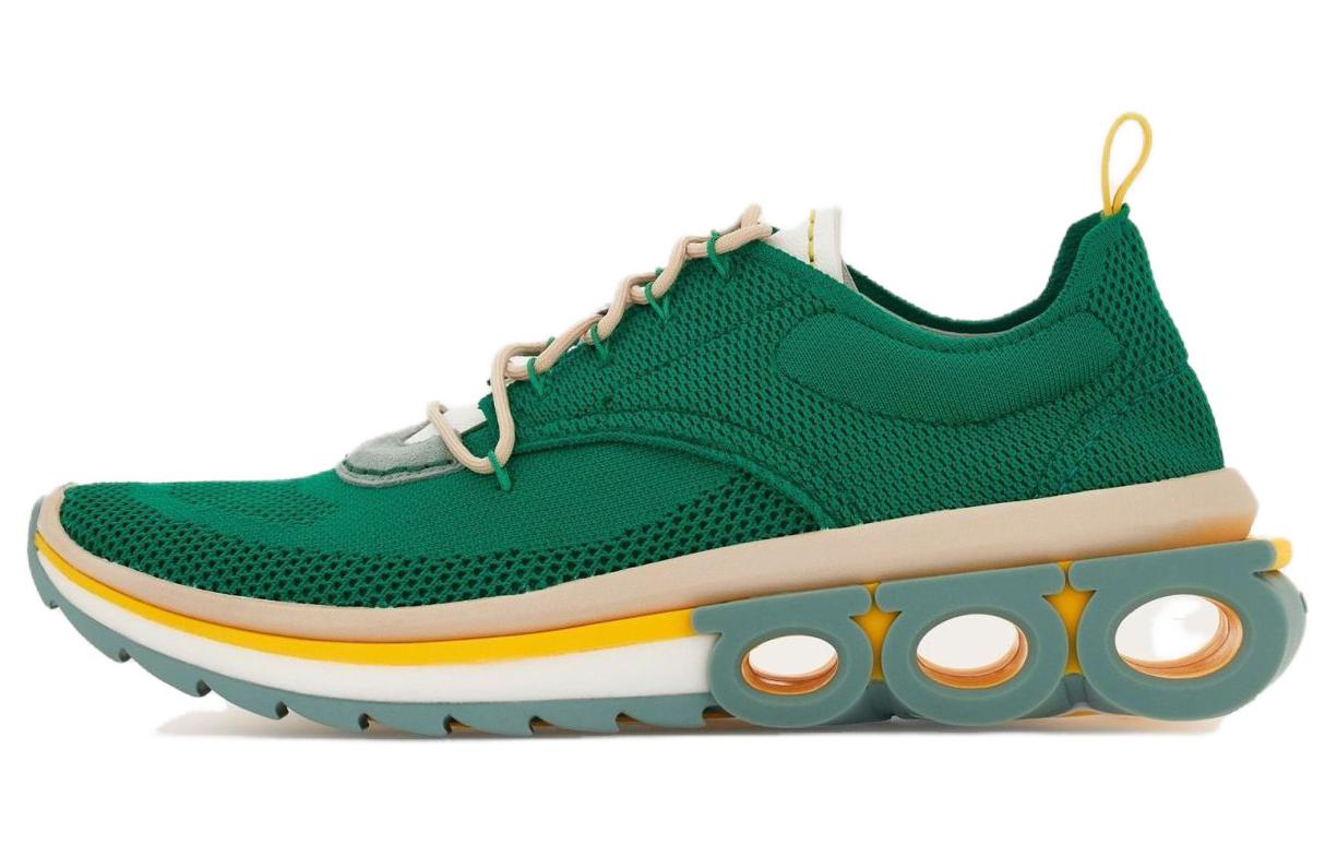 

Ferragamo Низкие повседневные туфли мужские зеленые