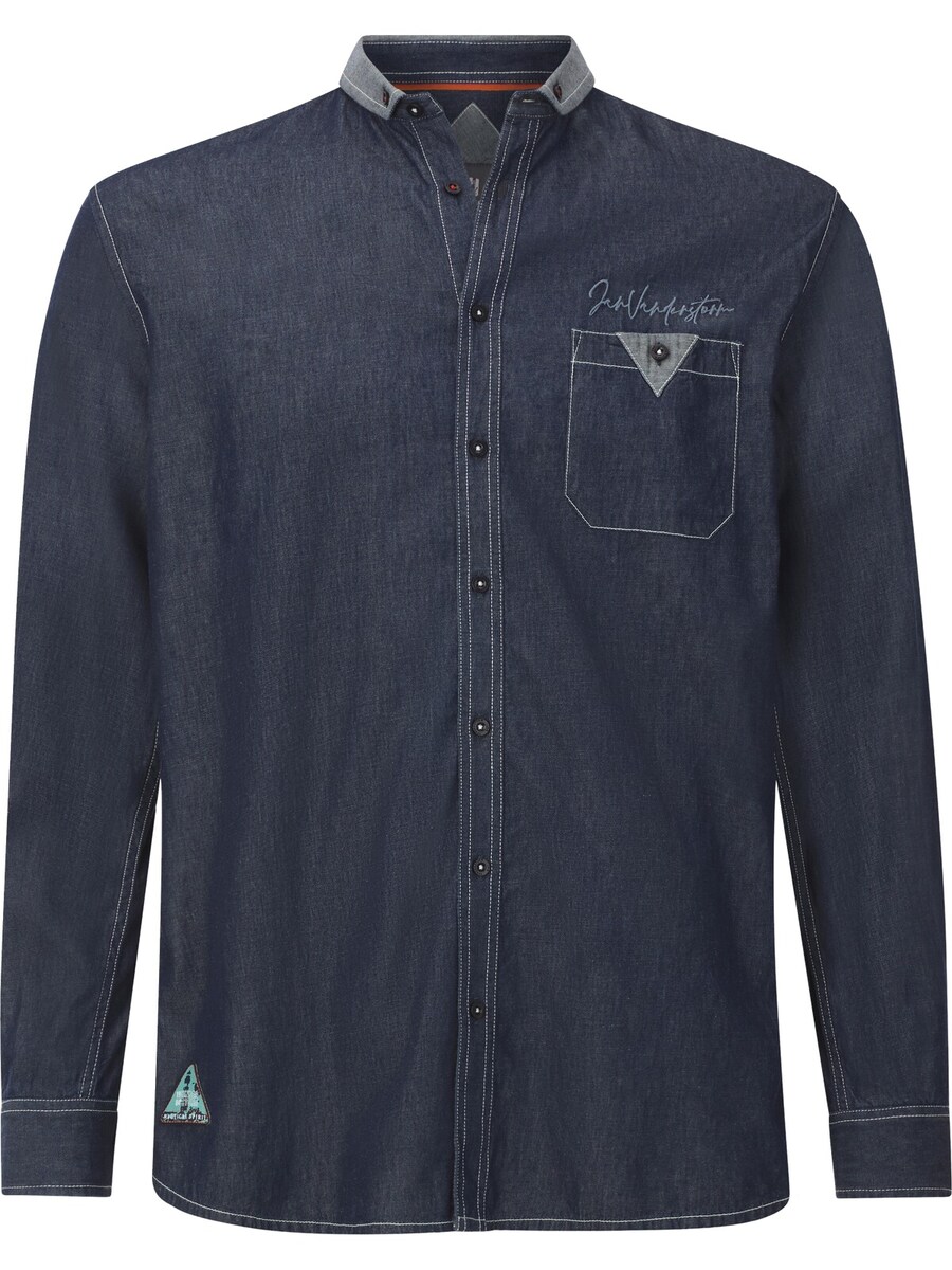 

Рубашка на пуговицах Comfort fit Jan Vanderstorm Olafgren , Blue