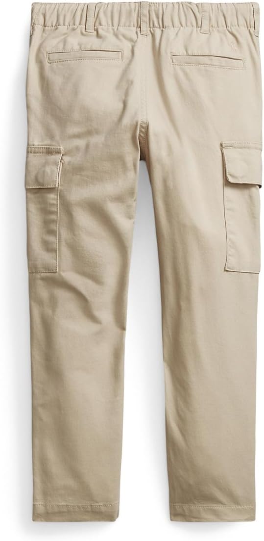 

Брюки Polo Ralph Lauren Kids Stretch Chino Cargo Pants, цвет Classic Stone