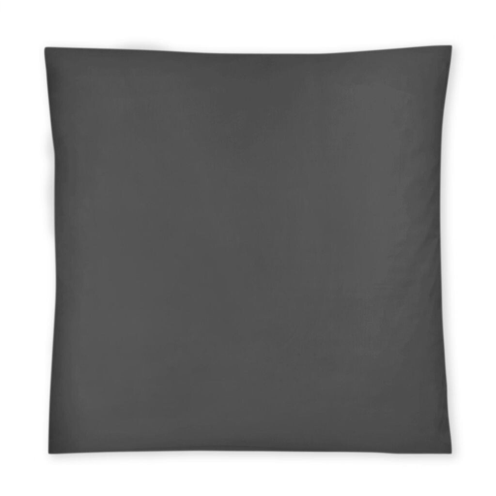 

Irisette GmbH & Co. KG Mako атласная однотонная наволочка для постельного белья Paris 8000 цвет антра размер 80 x 80см