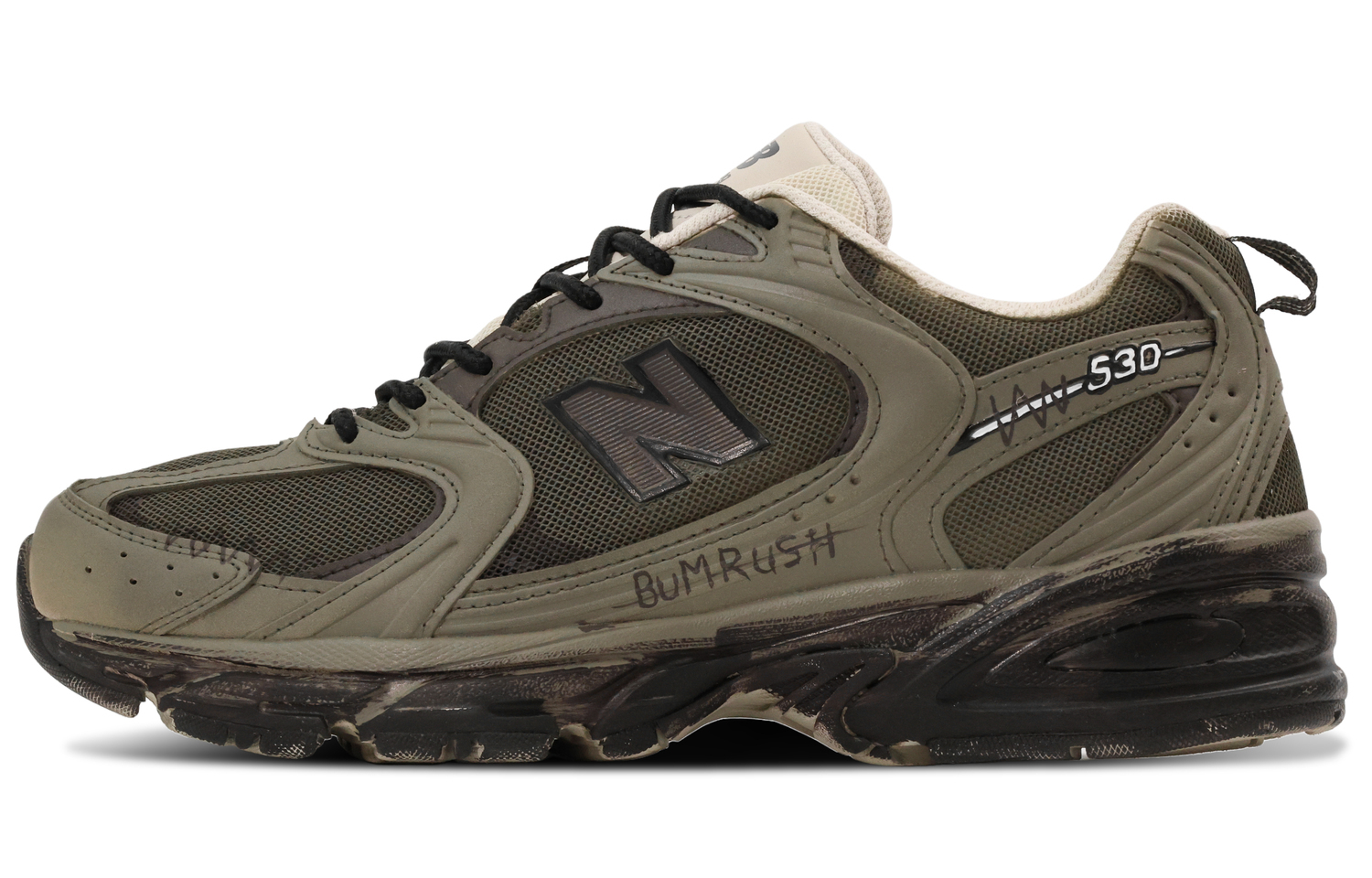 

Кроссовки NB 530 Abrasion Resistant Low top City Commute Unisex New Balance, umber