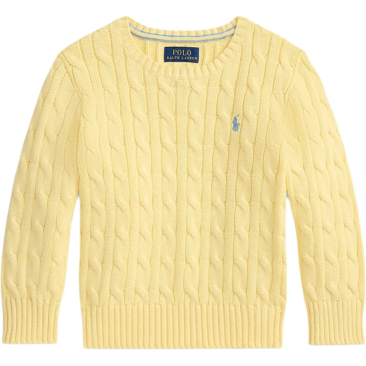 Свитер SS26 Kids' Polo Ralph Lauren, светло-желтый