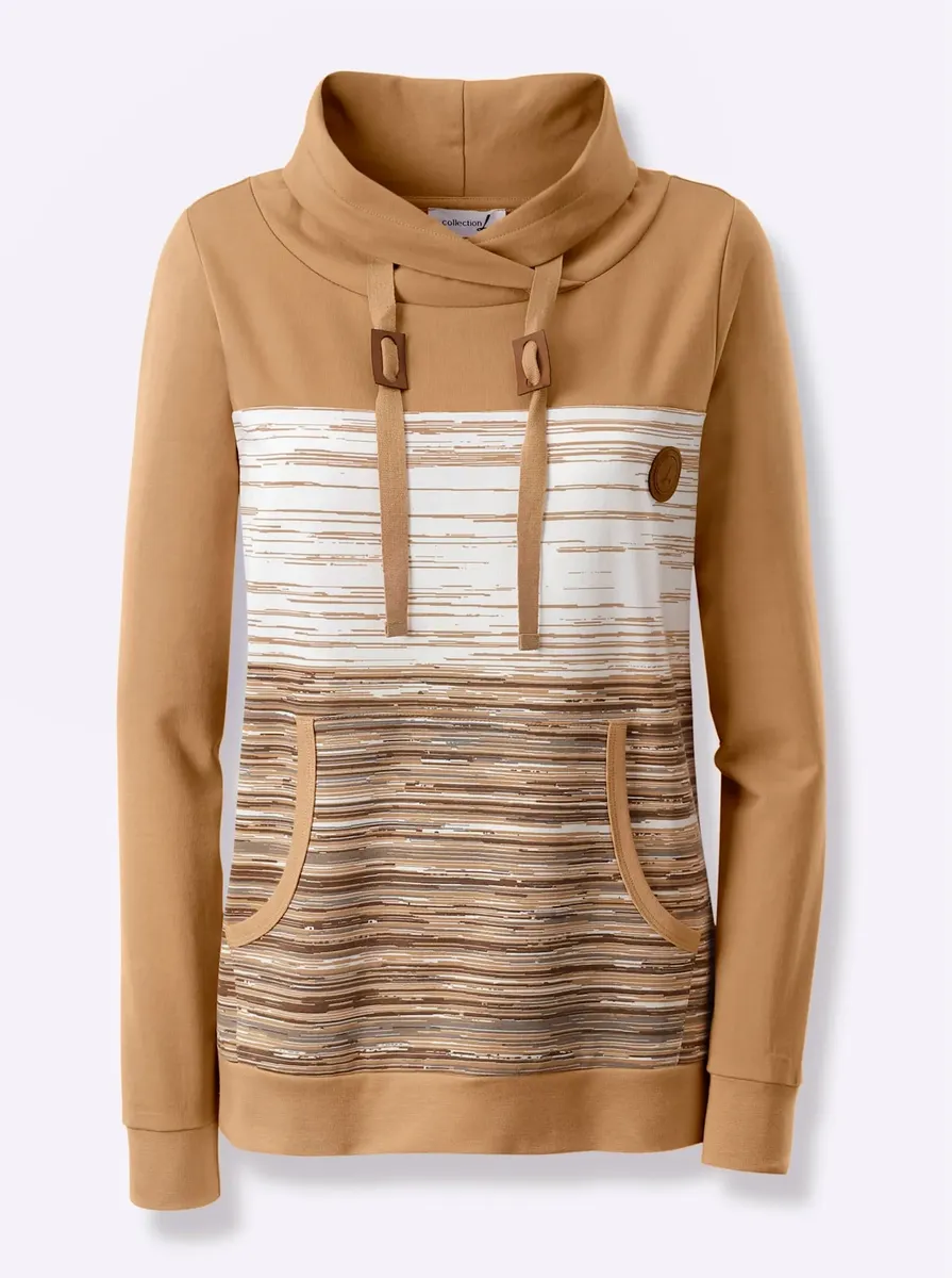 

Толстовка в стиле casual Casual Looks, бежевый