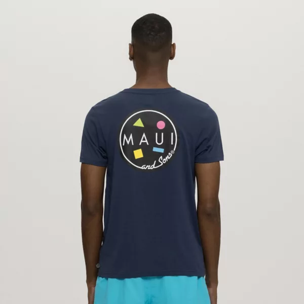 

Мужская футболка с логотипом печенья Maui And Sons, синий