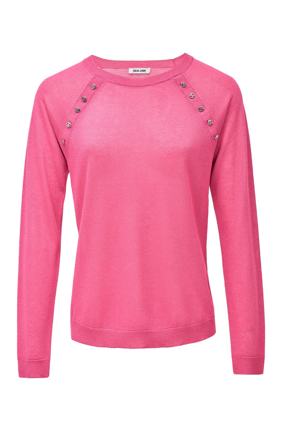

Базовый свитер Salsa Jeans Sweater, розовый