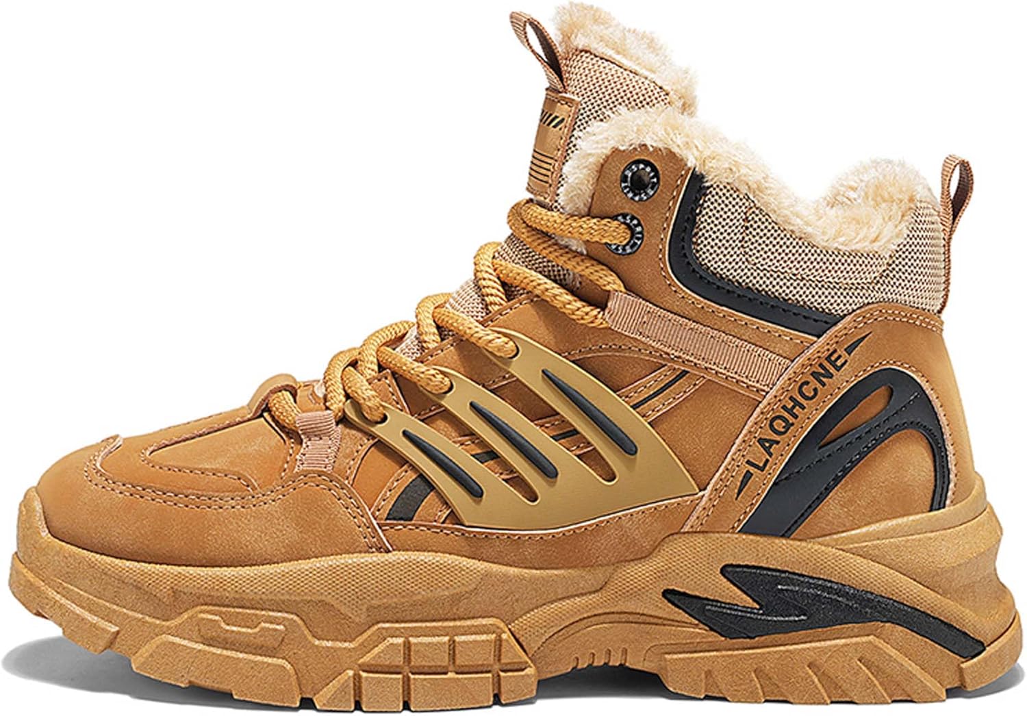 

Мужские зимние бархатные ботинки Martin, противоскользящие треккинговые туфли, обувь для работы на улице Generic, хаки