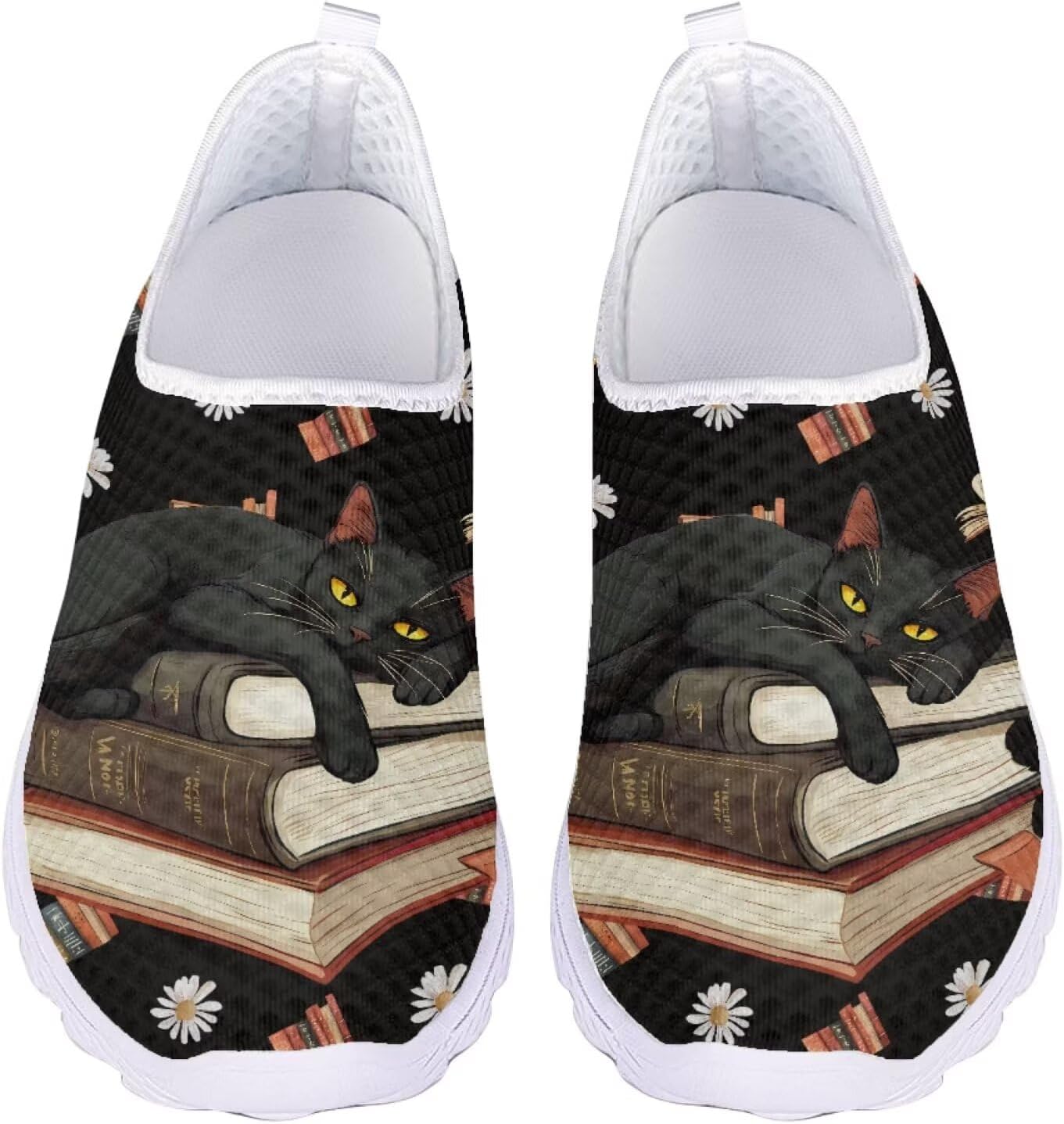 

Кроссовки Jeiento Mesh для спортивной ходьбы для женщин и мужчин, праздничная обувь, плоская, повседневная, низкие, легкие, удобные, для тренажерного зала и тенниса, черный