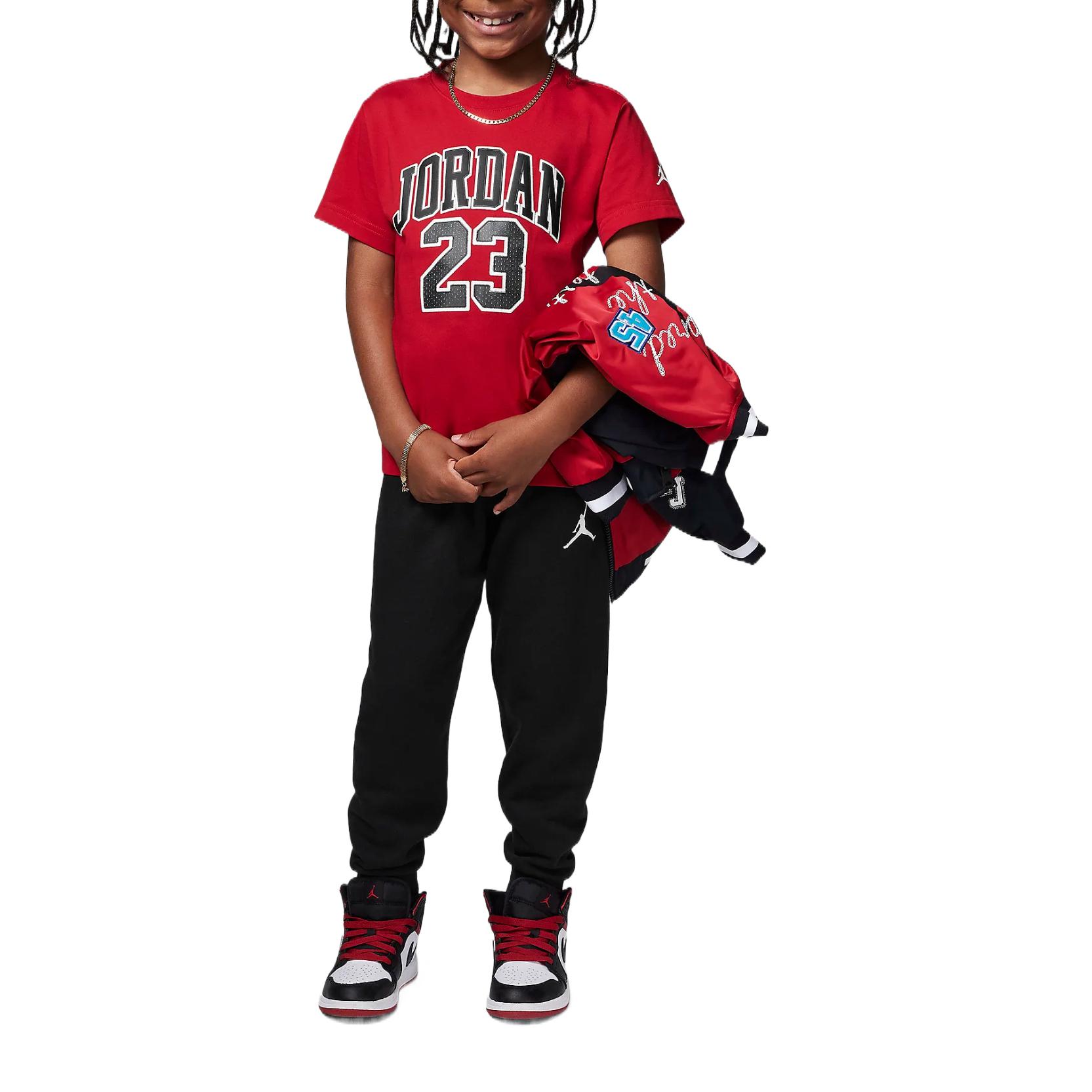 

Jordan Повседневная спортивная одежда Black/Gym Red для детей 3-7 лет